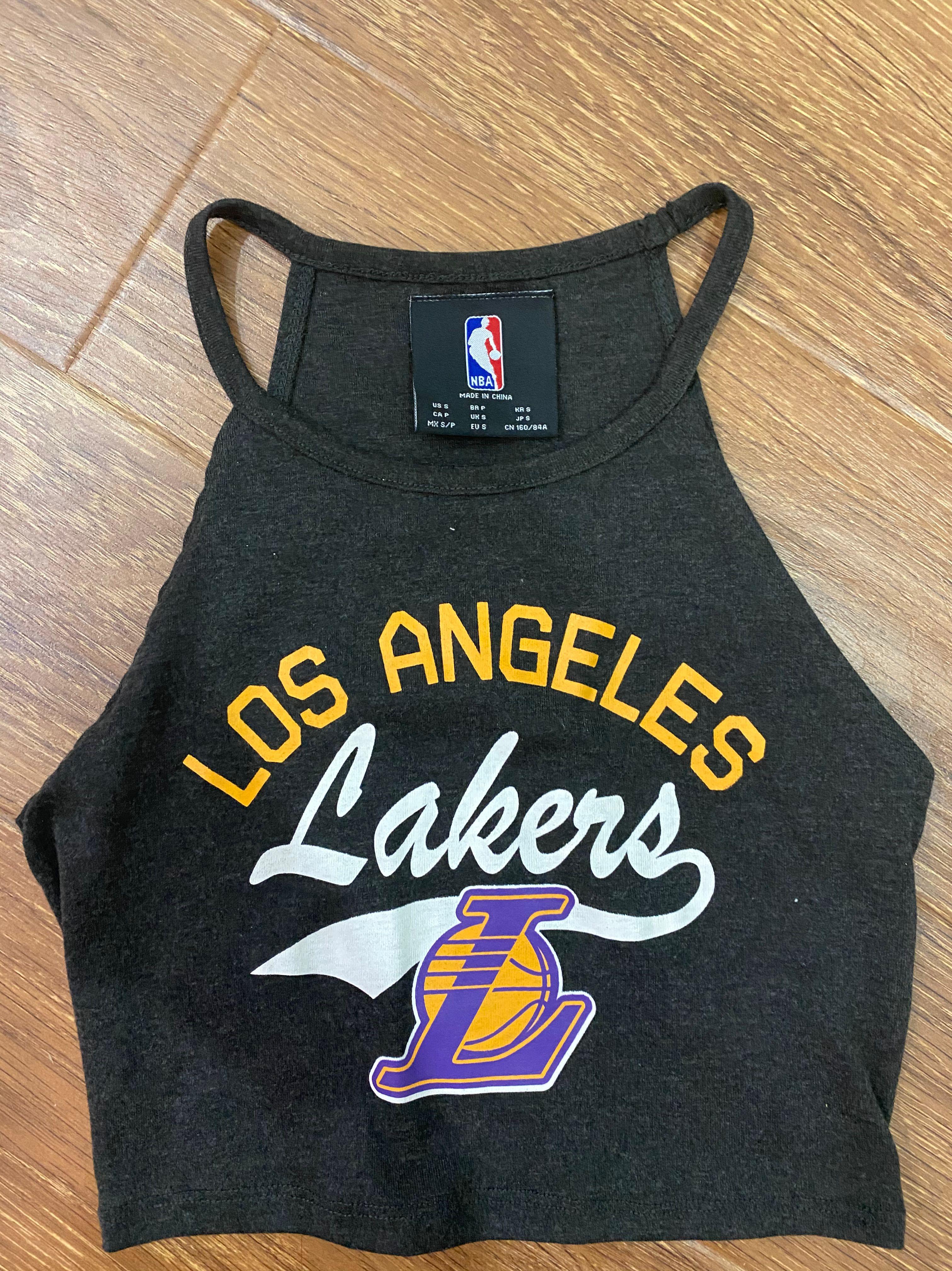 Lakers crop top forever 21 top