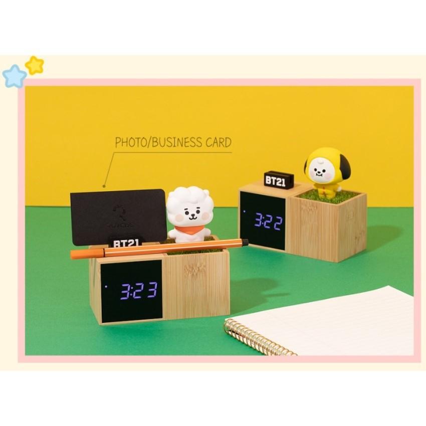 BT21 LED DIGITAL DESK CLOCK BABY VER [PREORDER FAST ETA], Hobbies