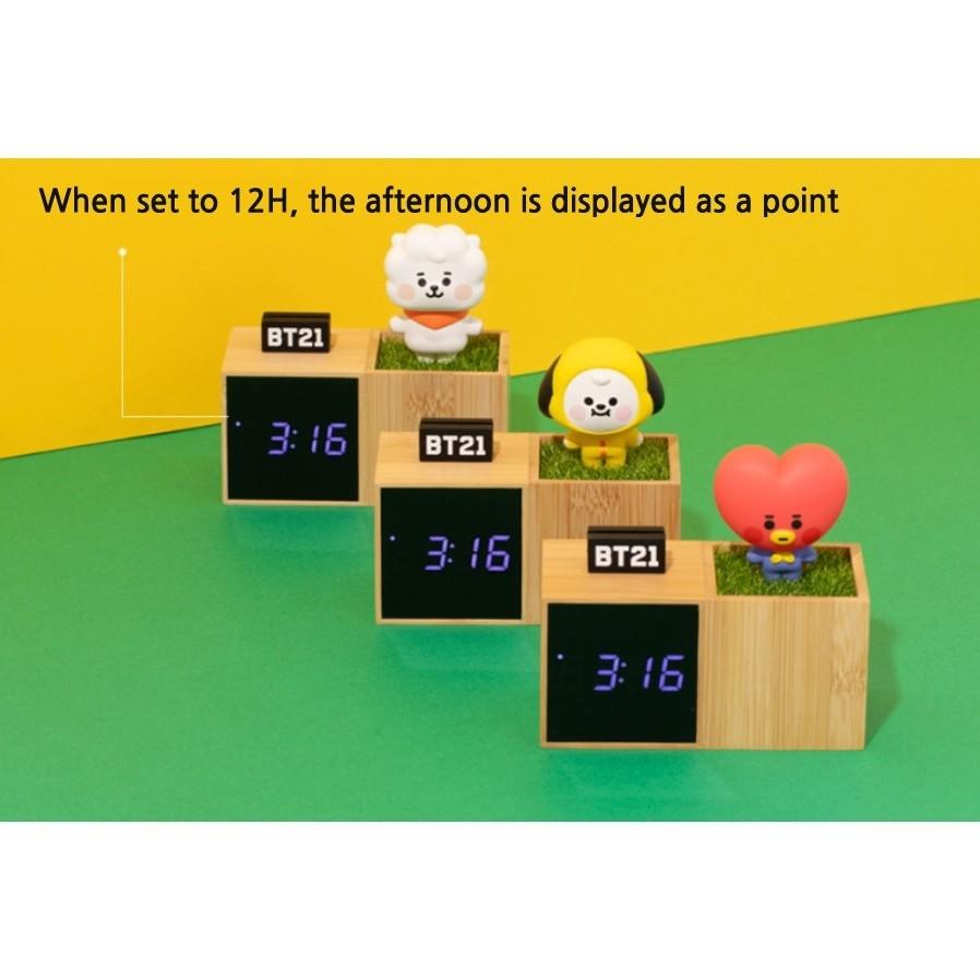BT21 LED DIGITAL DESK CLOCK BABY VER [PREORDER FAST ETA], Hobbies