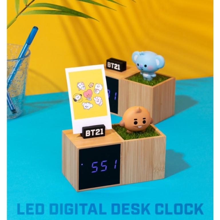 BT21 LED DIGITAL DESK CLOCK BABY VER [PREORDER FAST ETA], Hobbies