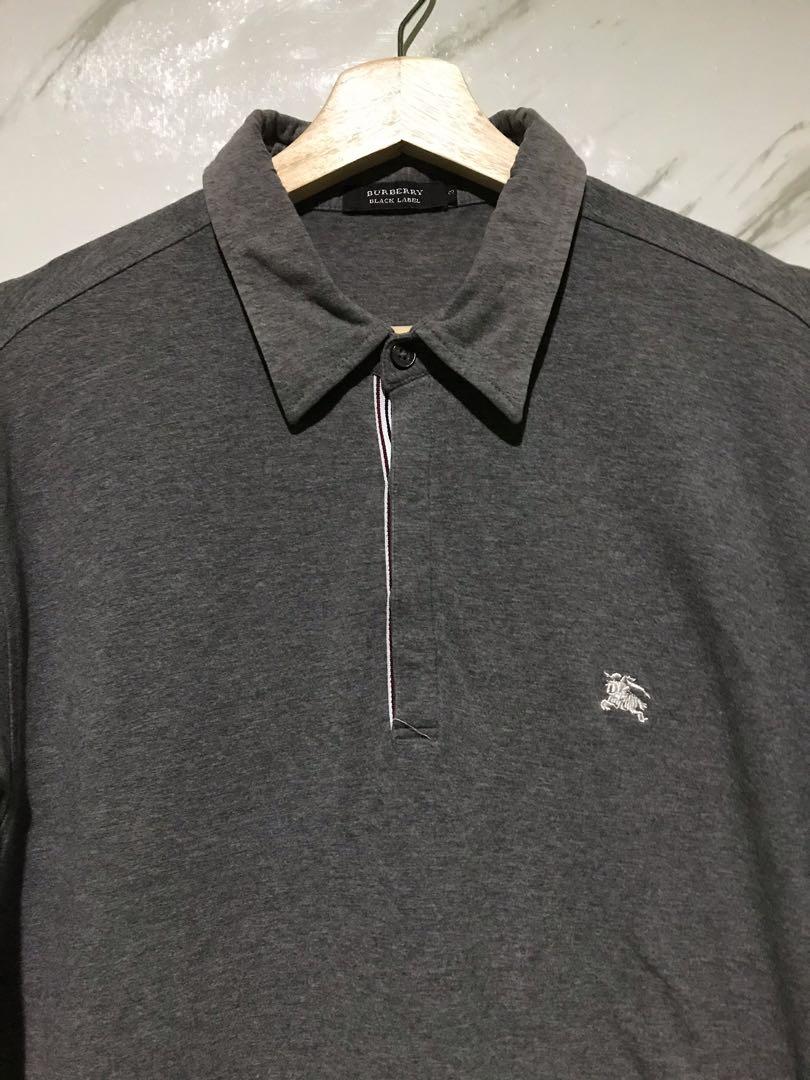 burberry black label polo shirt
