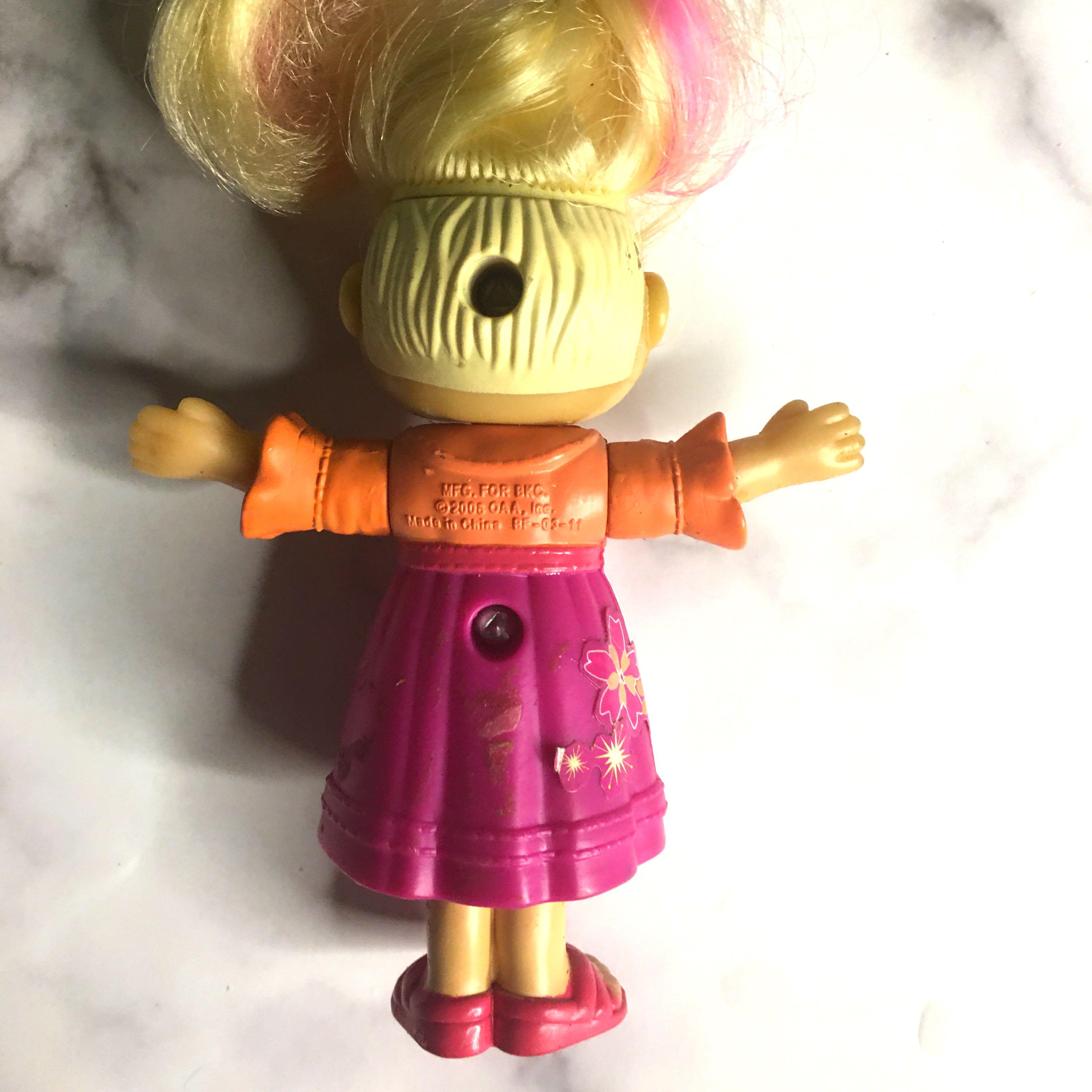 Cabbage Patch Kids Doll (Category: Kids Toys) located in Marikina City. Submitted by theripper. (Listing ID 1042862619, Image 2). Description: Authenthic Cabbage Patch Kids Happy Meal from Burger King USA 🇺🇸 Needs a little cleaning 📌 Hair is a little frizzy but still can be fixed 📌 No damages 📌 Manage your expectations since this is a preloved item 📌 No haggling 📌 .