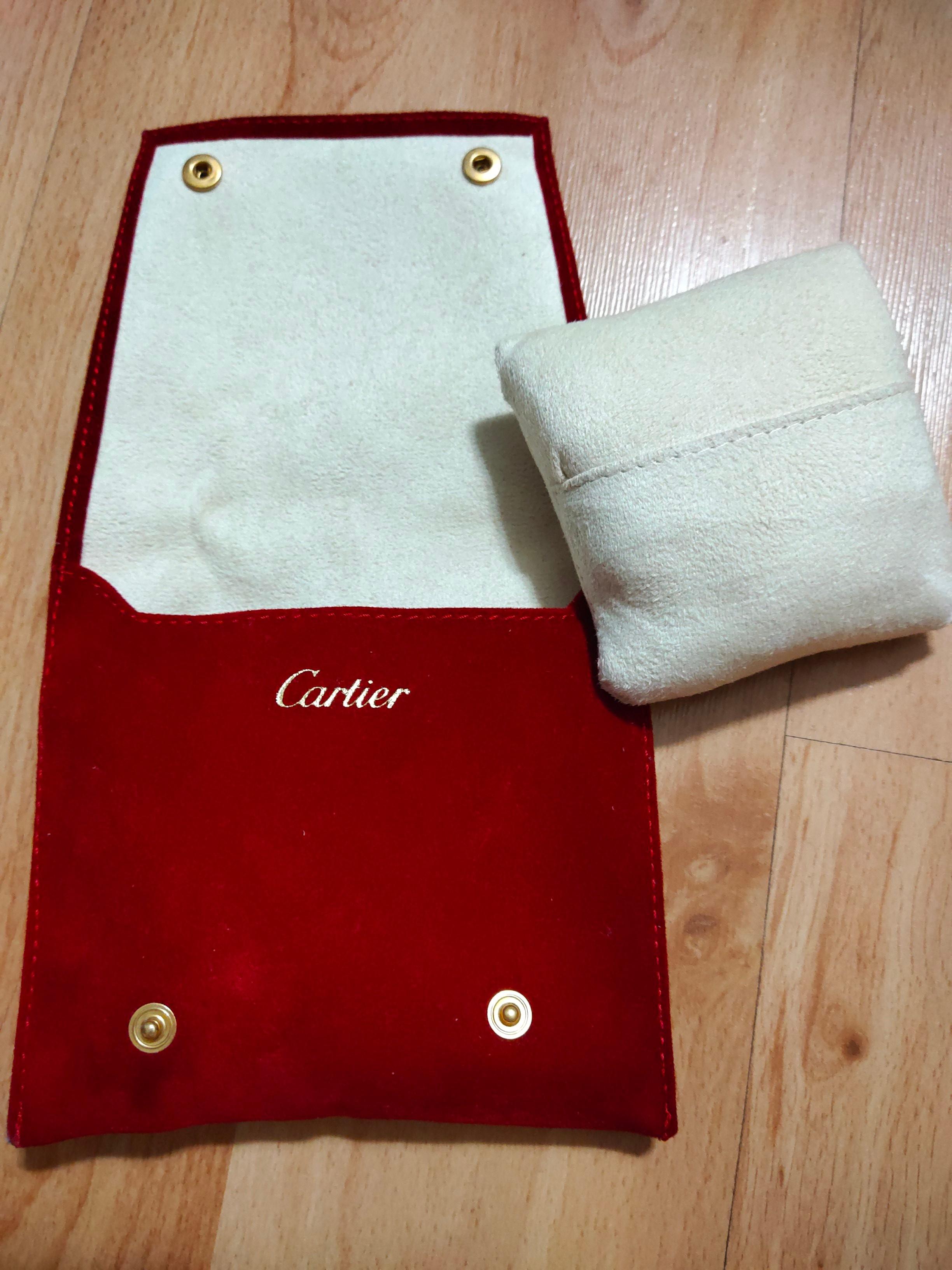 Cartier online dust bag