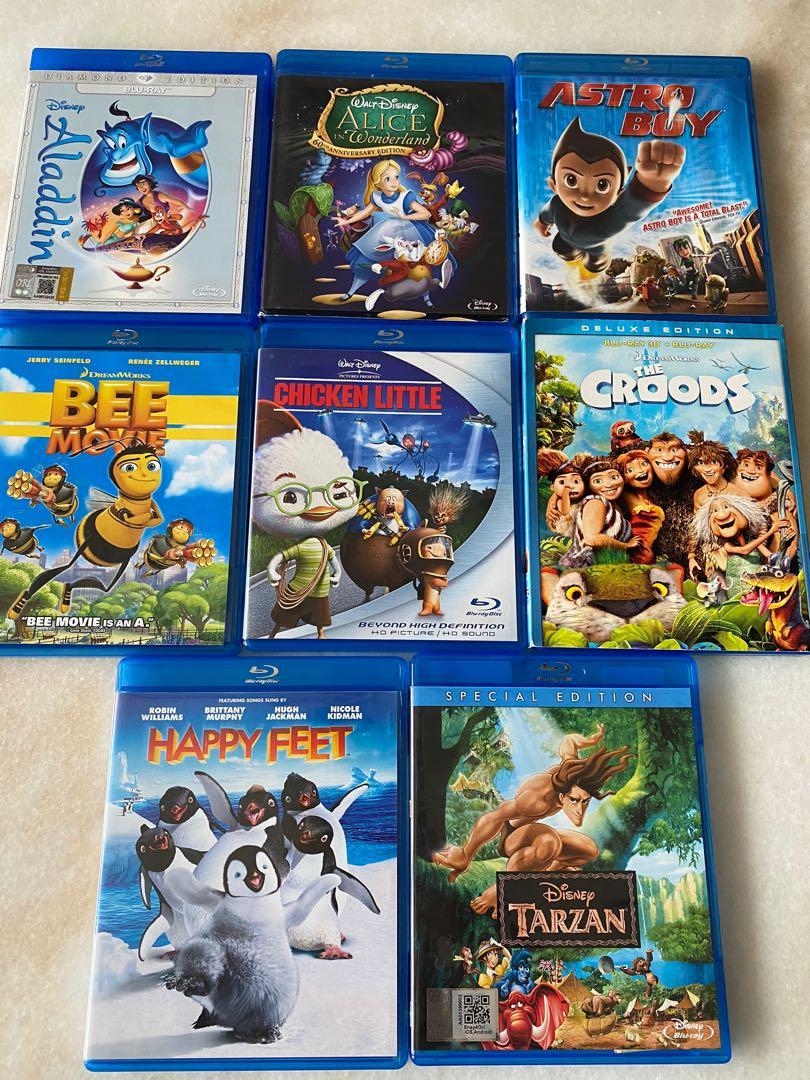 Cartoon Blu Ray Collection, Hobbies & Toys, Music & Media, CDs & DVDs on  Carousell