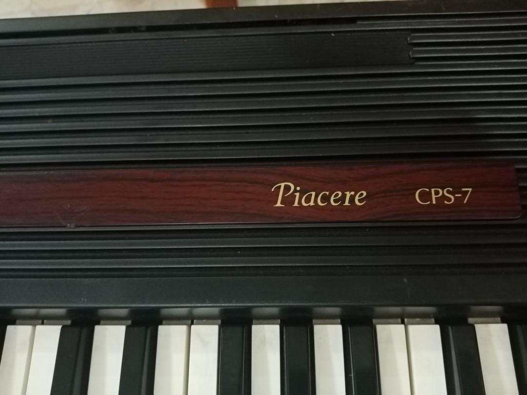 6.9k CASIO CPS-7 PIACERE Digital Piano, Hobbies  Toys, Music  Media,  Musical Instruments on Carousell