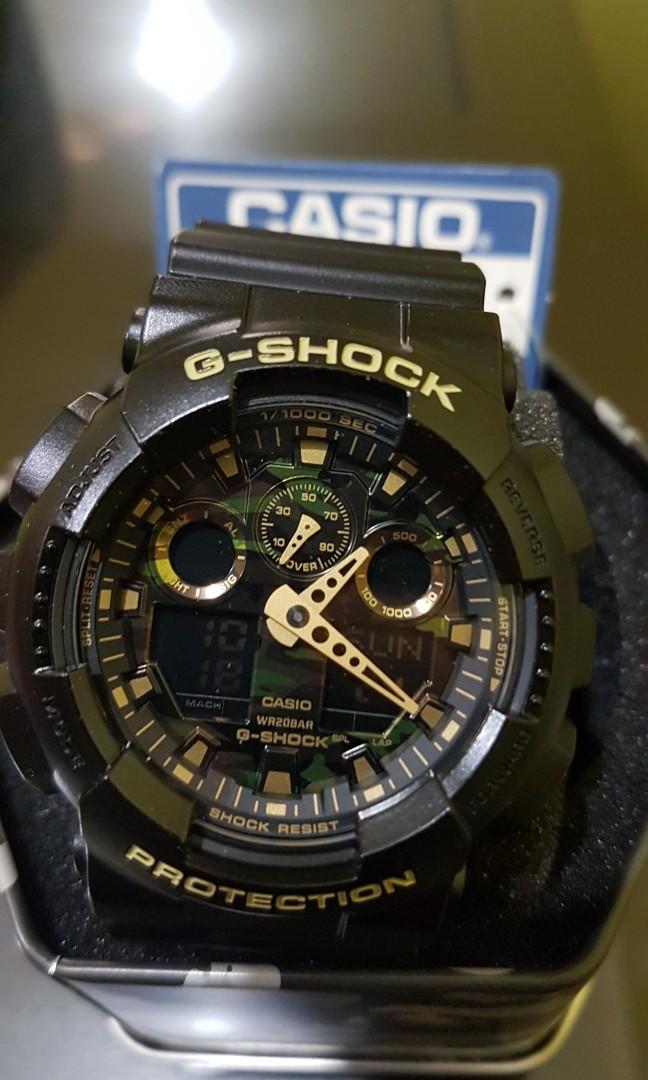 Casio G Shock Ga 100cf 1a9dr Original Men S Fashion Watches On Carousell