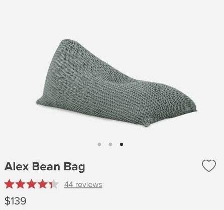 Castlery bean bag outlet