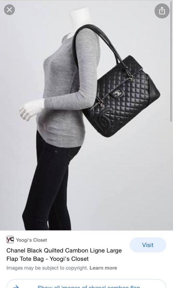 Chanel Cambon Flap shoulder bag Beige lambskin, Luxury, Bags & Wallets on  Carousell