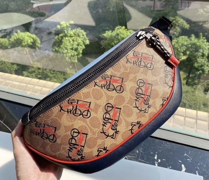 Coach 4591 Rivington Belt Bag In Signature Canvas Men s Fashion Bags Sling Bags on Carousell