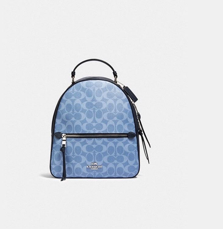 coach jordyn backpack blue