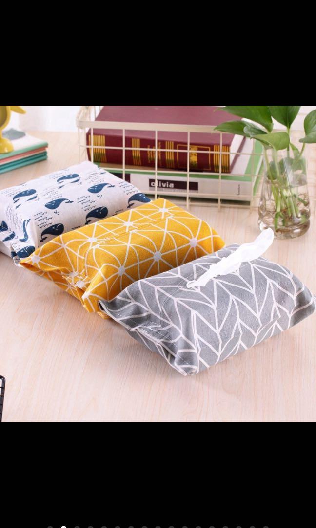 Cotton Linen Tissue Holders with Linen (Category: Storage Boxes & Baskets) located in Taguig. Submitted by endlessbliss_ph (Listing ID 1042778227, Image 1). Description: Swipe left for exact measurements.FOR PRE-ORDER, 5-15 days ETA, usually arrives earlier.