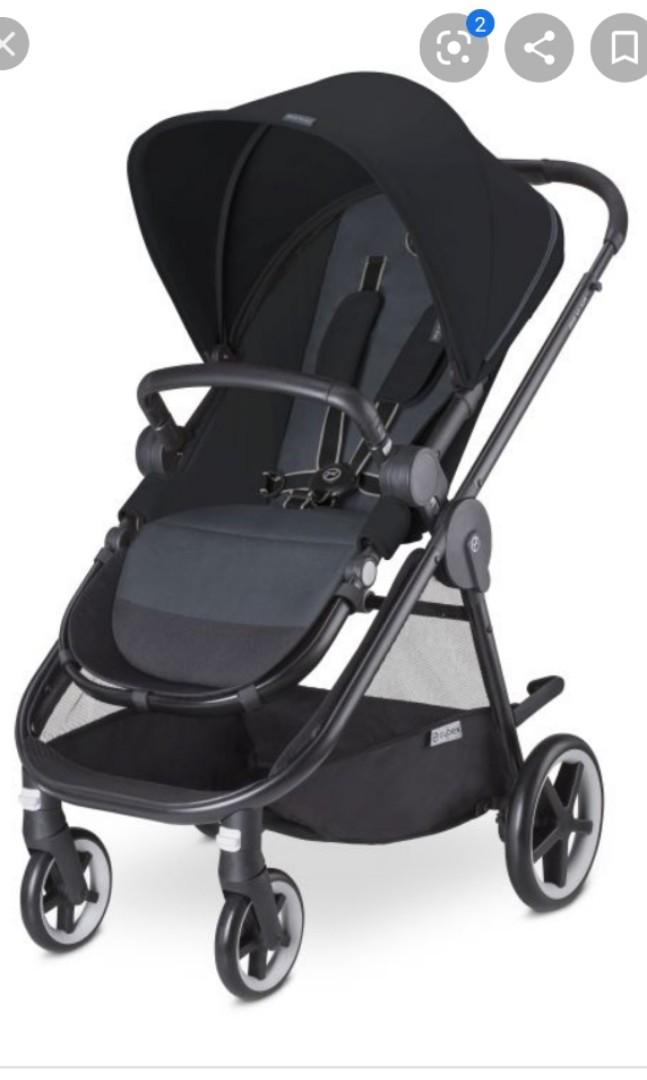 Cybex Iris M air Stroller Black Free raincover and delivery Babies Kids Going Out Car Seats on Carousell