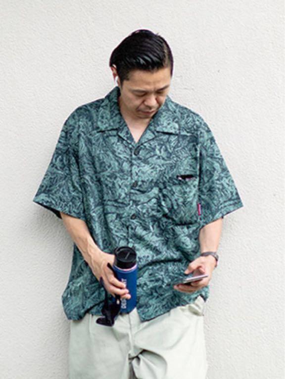 Descendant Squama Textile SS Shirt, Men