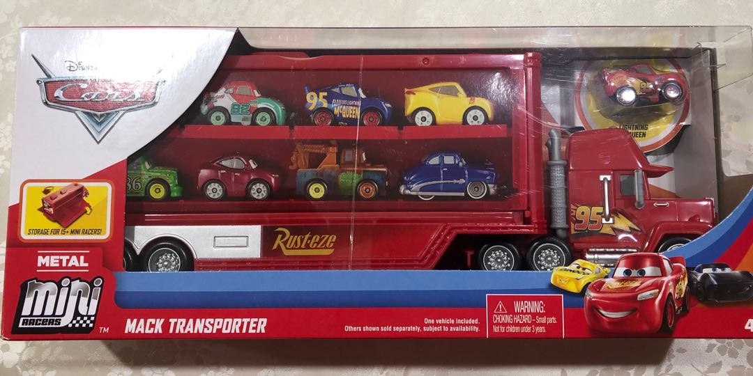 Cars 3 mini mack transporter outlet