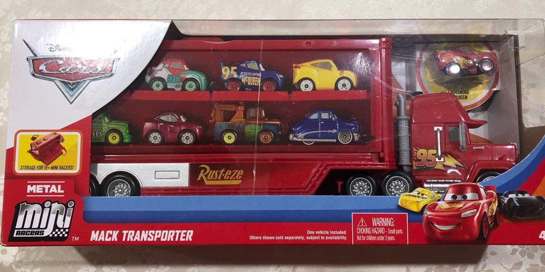 Mini racers sales mack transporter