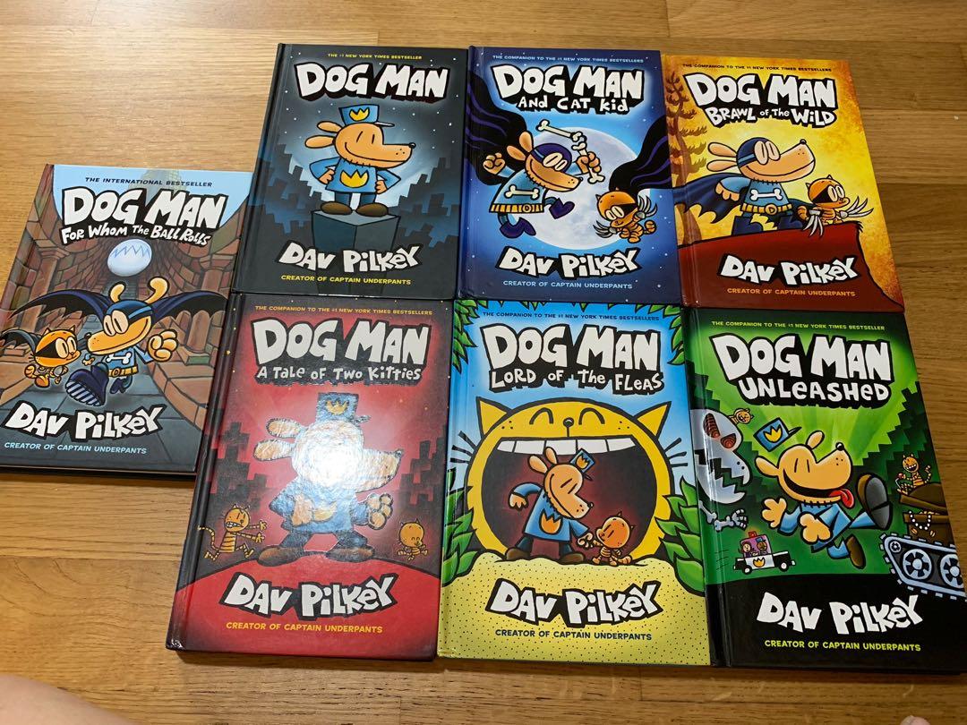 Dog Man 1 7 Books Stationery Children S Books On Carousell