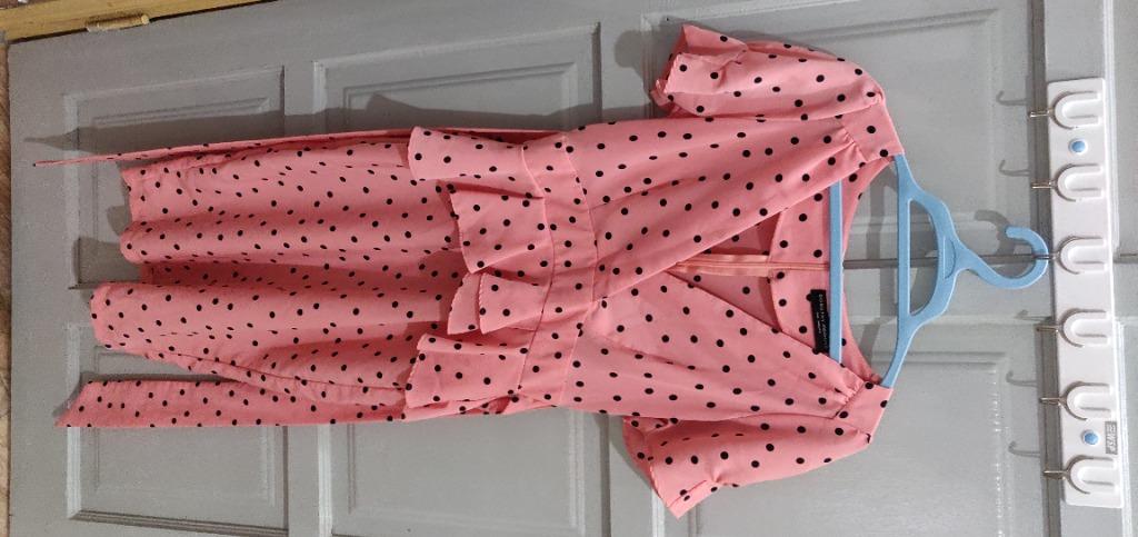 dorothy perkins red polka dot dress