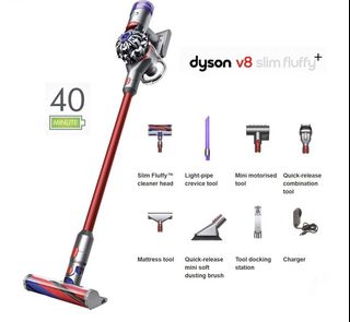 New Dyson V8 Slim Fluffy Cordless Vacuum Cleaner Bnib Local Set Home Appliances Cleaning Laundry On Carousell