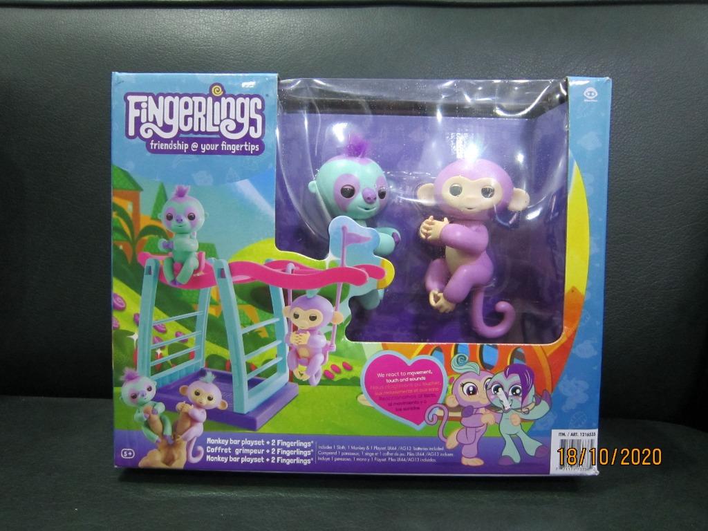 fingerlings 2 monkey play set
