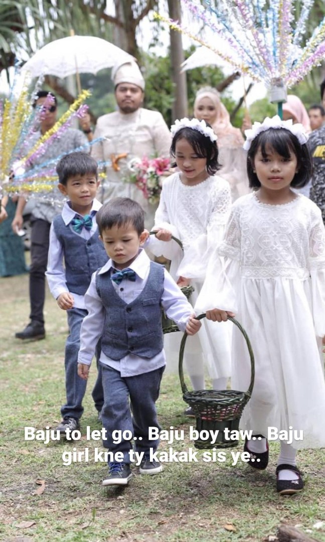 Flower boy suit