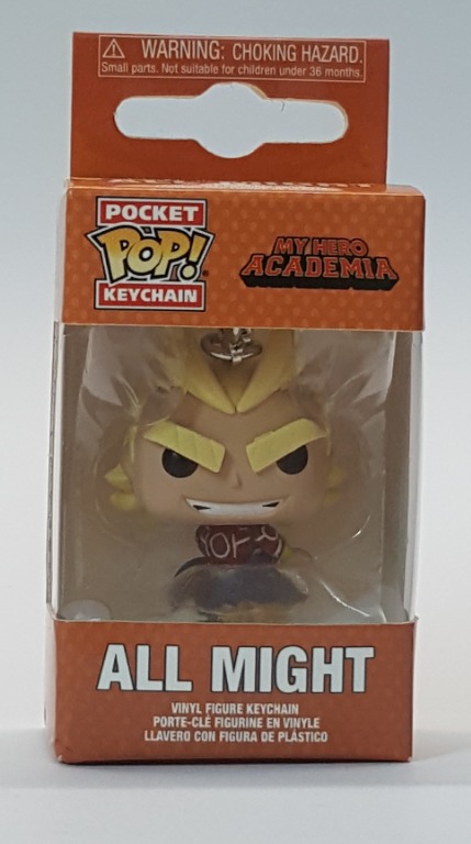 FUNKO POP! KEYCHAIN: MY HERO ACADEMIA - ALL MIGHT (SILVER AGE) GLOW IN THE  DARK POCKET KEYCHAIN SPECIAL EDITION EXCLUSIVE, Hobbies & Toys, Toys &  Games on Carousell