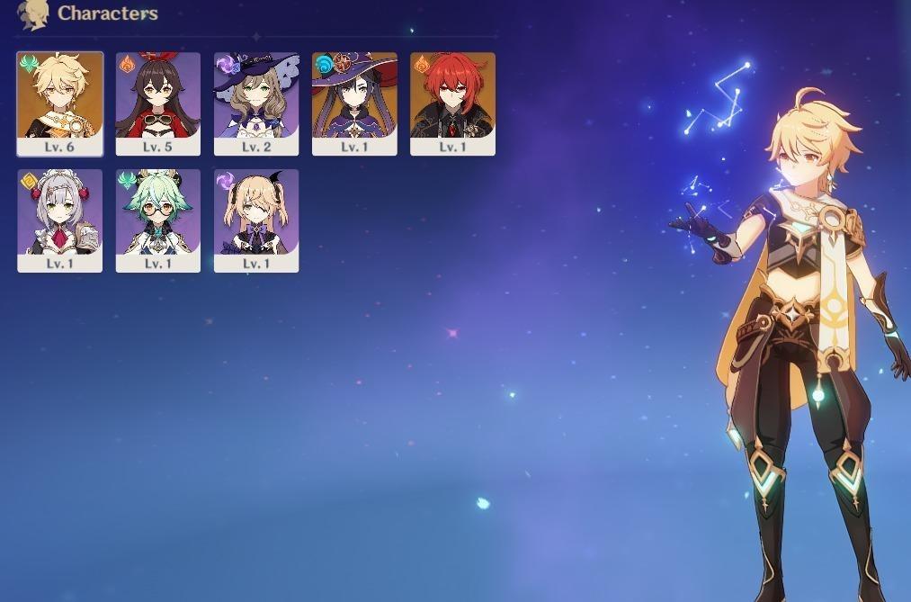 Genshin Impact Diluc Mona Video Gaming Others On Carousell