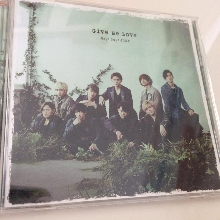 Give Me Love Cd 通常hey Say Jump Hsj 山田涼介中島裕翔知念侑李伊野尾慧有岡大貴岡本圭人八乙女光薮宏太高木雄也 日本明星