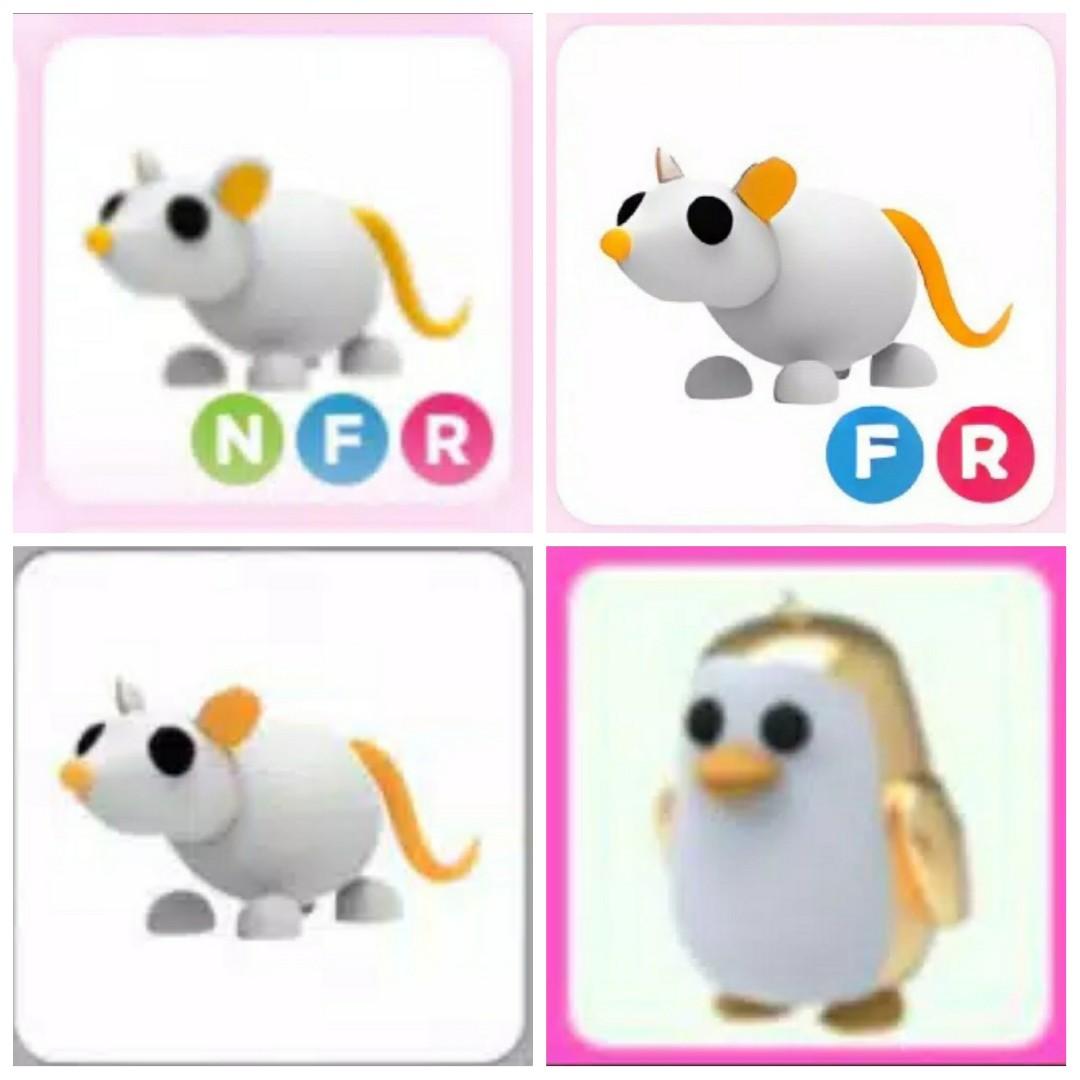 Golden Rat Penguin Adopt Me Pet Roblox Toys Games Video Gaming In Game Products On Carousell - new rat pets in adopt me roblox