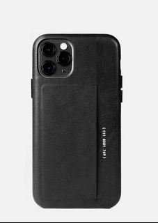 Grams 28 iPhone 11 Pro leather case
