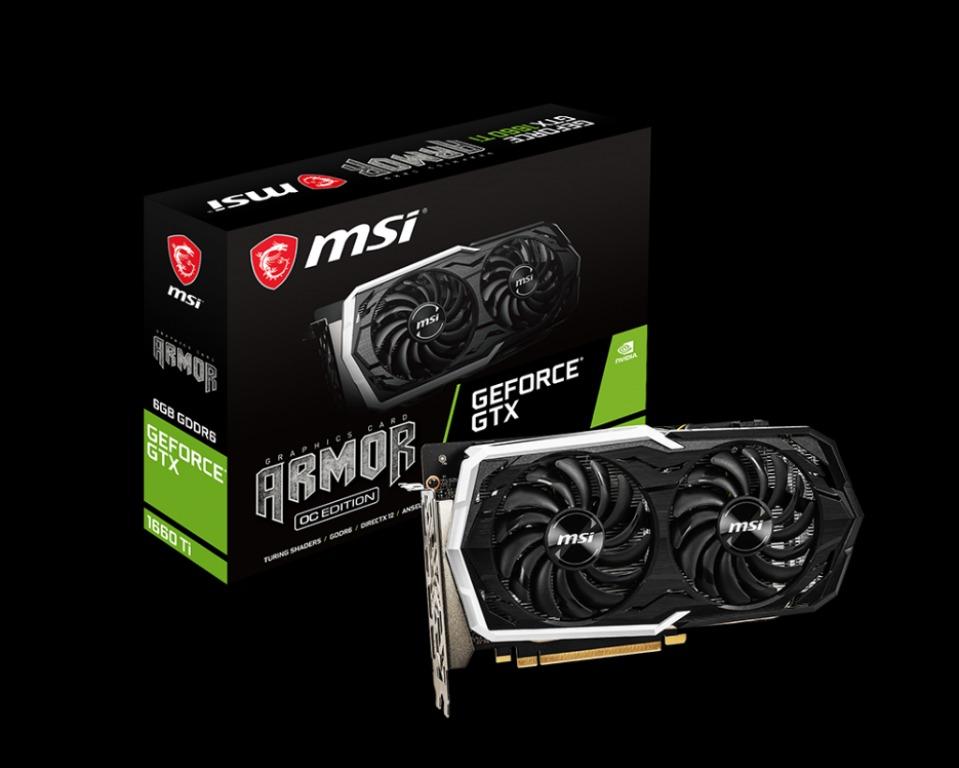 Msi gtx 1660 ti armor 6g store