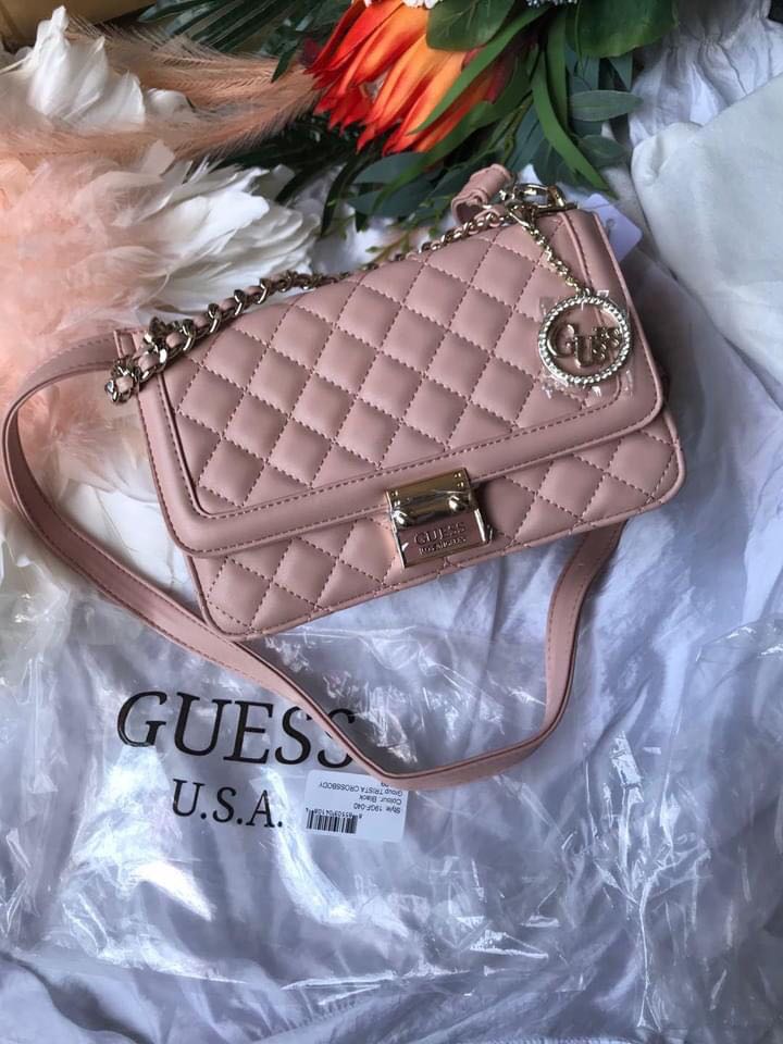 Guess trista logo crossbody best sale