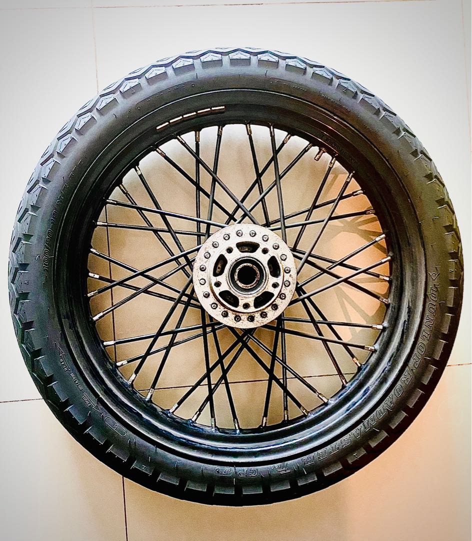 Harley Davidson Sportster Dyna 19 inch front wheels tyres hub