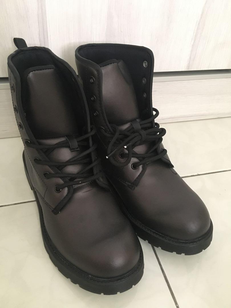 harry potter combat boots