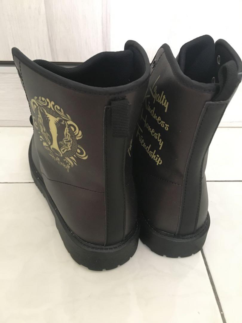 Harry Potter Hufflepuff Timbs Boots Custom Shoes For Fan Waterproof Custom  Leather Boots Shoes - Infinite Creativity. Spend Less. Smile More