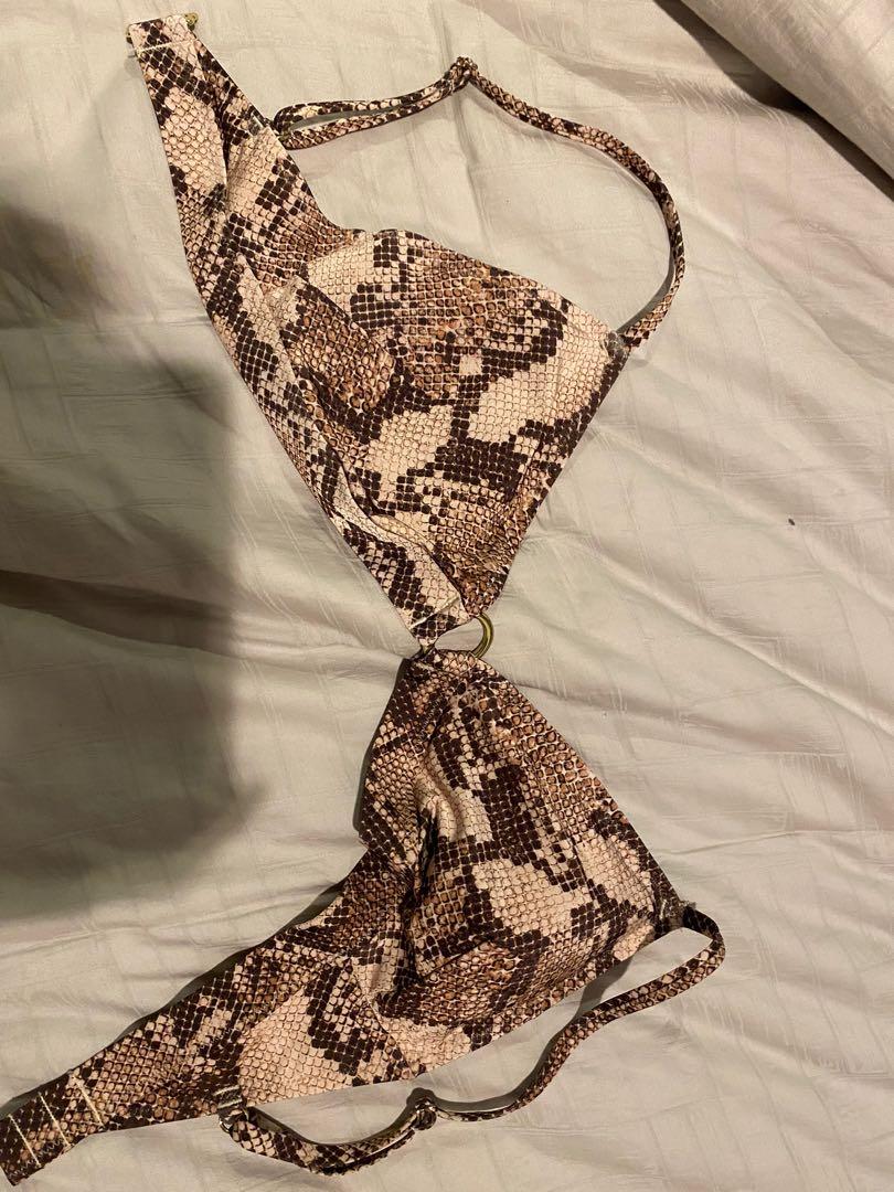 Snakeskin bikini sale h&m