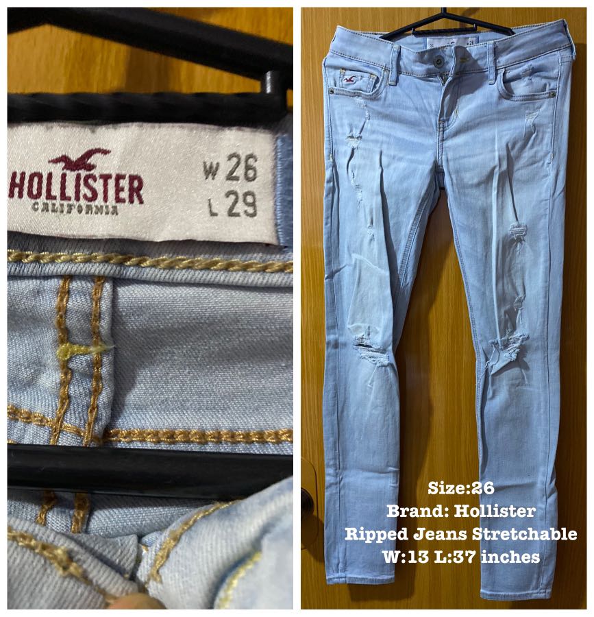 hollister pants size