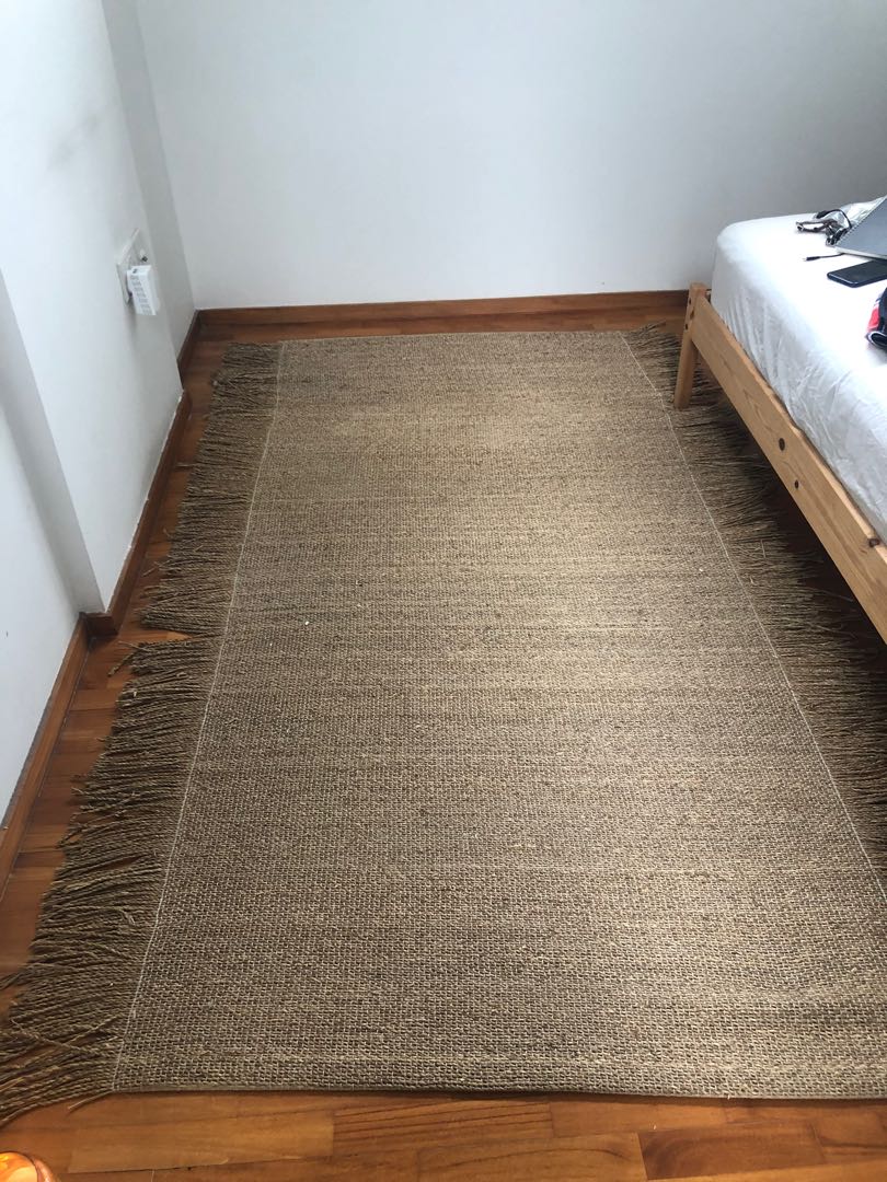 Ikea Jute rug, Furniture & Home Living, Home Decor, Carpets, Mats