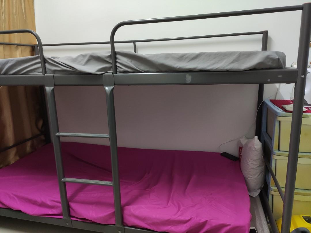 IKEA TUFFING Bunk Bed Frame, Furniture & Home Living, Furniture, Bed
