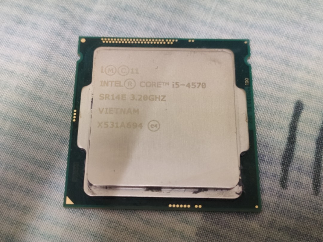 Intel Core I5 4570 Processor Electronics Computer Parts Accessories On Carousell