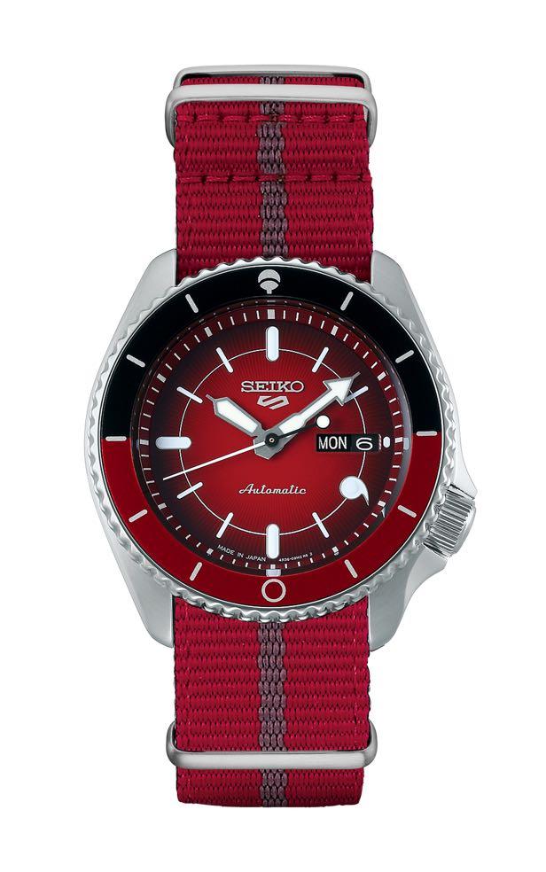 Jdm Bnib Seiko 5 Sports Sbsa089 Sarada Uchiha Naruto Boruto Collaboration Limited Model Mechanical Watch Men S Fashion Watches On Carousell