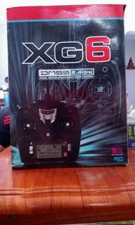 JR XG6 6-Channel 2.4GHz DMSS Transmitter w/RG631B Receiver