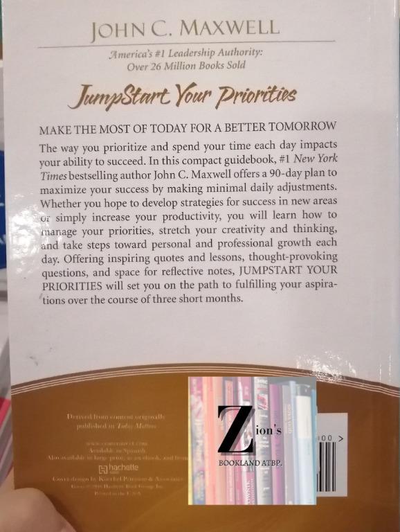 JUMPSTART YOUR PRIORITIES A 90DAY IMPROVEMENT PLAN, Hobbies & Toys