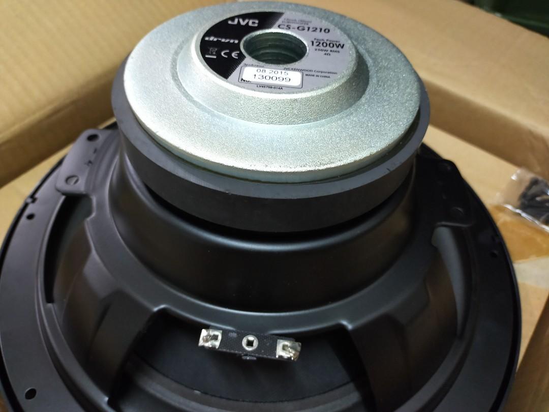 JVC 12 inch Subwoofer 1200Watt