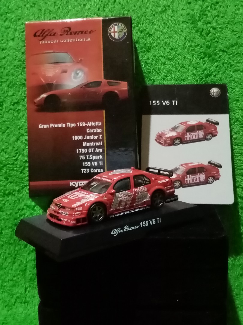 Kyosho Alfa Romeo 155 V6 TI, Hobbies Toys, Toys Games on Carousell Kyosho Alfa Romeo 155 V6 TI, Hobbies Toys, Toys Games on Carousell