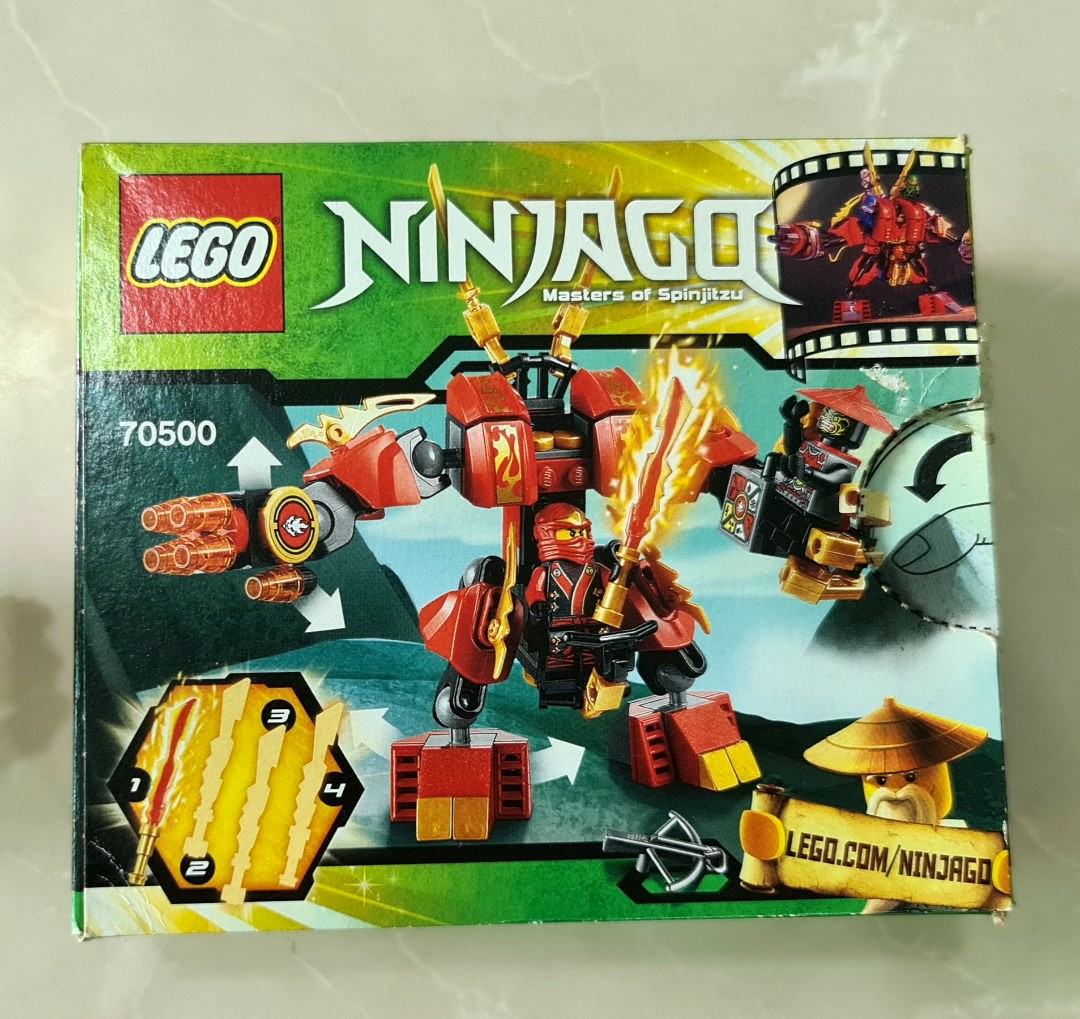 Lego 70500 Kais Fire Mech Lego Ninjago Hobbies And Toys Toys And Games