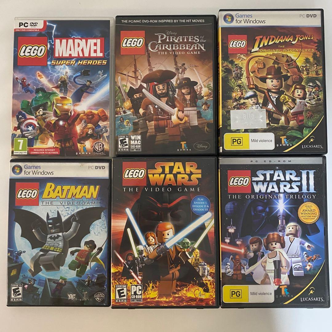 Lego PC Game - Marvel Super Heroes / Pirates of Caribbean