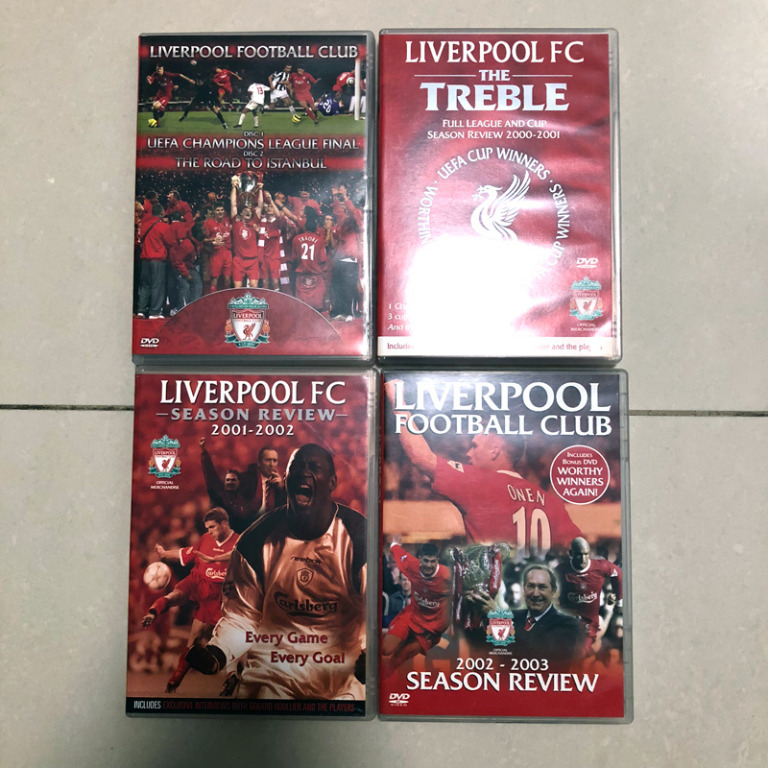 Liverpool FC DVD Season Review Full Match Champions League TV