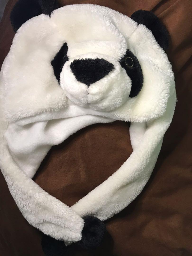 Lovely panda head cap, Women's Fashion 