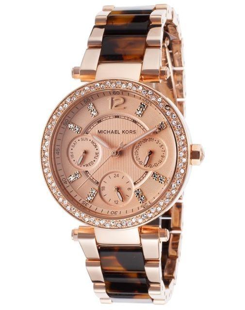 Michael kors women's tortoise new arrivals watch