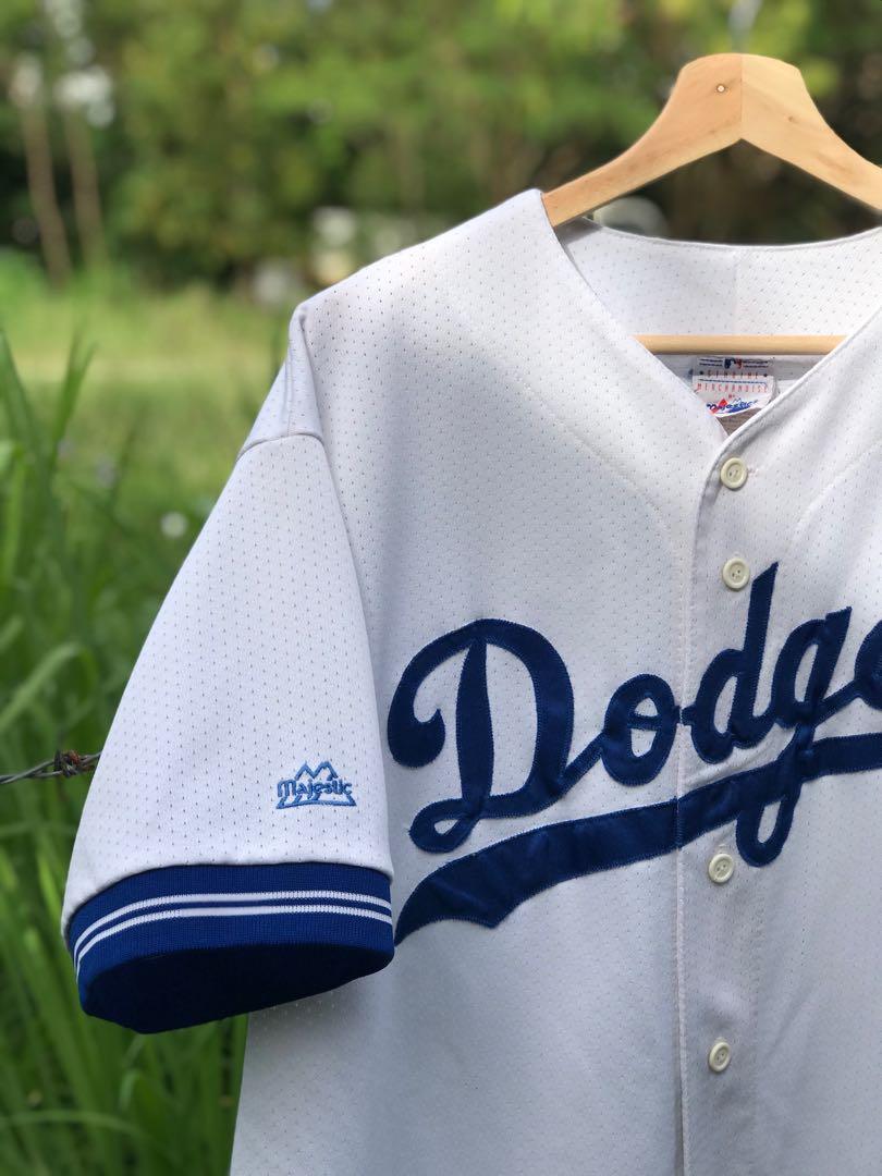 Los Angeles Dodgers Pinstripe MLB Baseball Jersey by Majestic